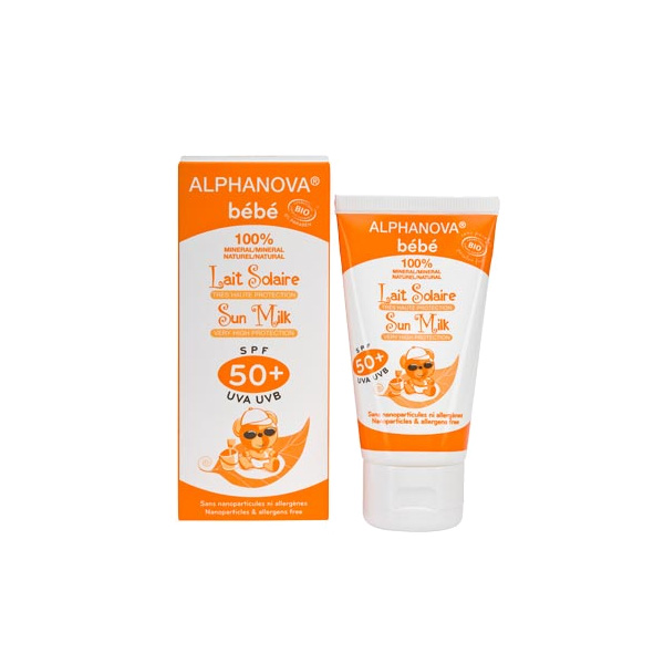 Crema solar para bebés Alphanova Sun