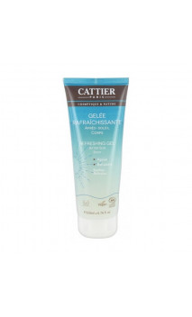 Gelée rafraichissante bio - Aftersun à L’eau de glacier - Cattier - 200 ml.