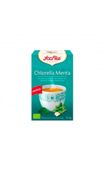 Infusion bio Yogi Tea Chlorella Menthe - YOGI TEA - 17 sachets x 1,8g