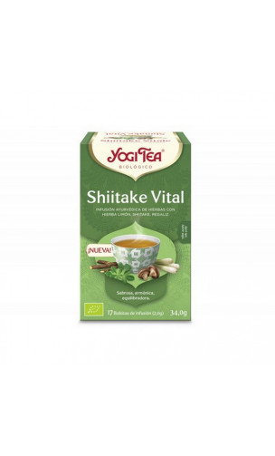 Infusión ecológica Shiitake vital - YOGI TEA - 17 bolsitas x 1,8g