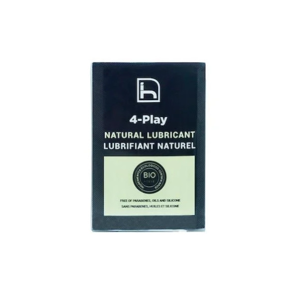 Monodosis Lubricante natural 4-Play - Aloe Vera - HOMO NATURALS - 1U. de 5  ml. - BIOFERTA