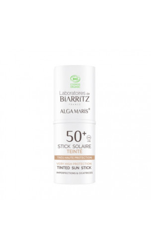 Stick Protecteur solaire naturel SPF 50+ - ALGA MARIS - 25 g.