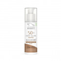 Crème solaire naturelle TEINTÉE Dorée SPF 50 - VISAGE - ALGA MARIS -  50 ml.