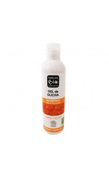 Gel de ducha ecológico Nutritivo - Miel & Avena bio - NaturaBIO Cosmetics - 250 ml.