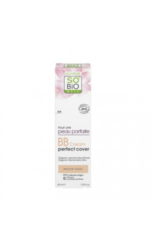 BB Cream BIO Perfect Cover 02 Medium - SO'BiO étic - 40 ml.