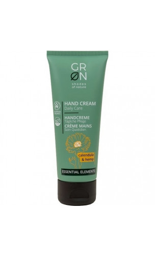 Crema de manos ecológica Caléndula & Cáñamo - GRN Shades of nature - 75 ml.