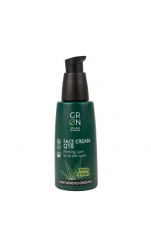 Crème pour le visage bio Q10 Homme - Hemp & Hops - GRN Shades of nature - 50 ml.