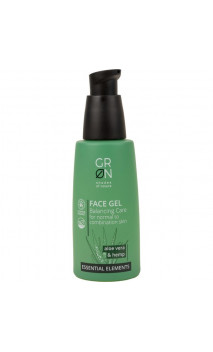 Gel visage bio équilibrant - Aloe vera & Chanvre - GRN Shades of nature - 50 ml.