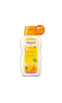 Lait corporel BIO au Calendula pour bébé - Weleda - 200 ml.