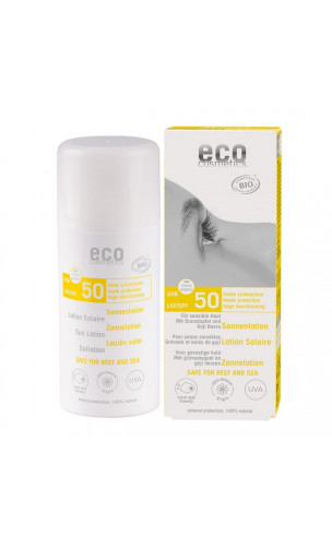 Loción solar ECO SPF 50 Granada y Goji - EcoCosmetics - 100 ml