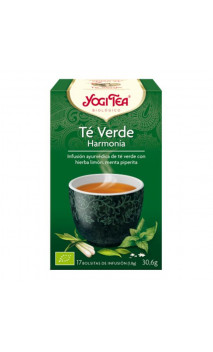 Thé vert bio Yogi Tea Harmonie du Thé Vert - YOGI TEA - 17 sachets x 1,8g