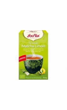 Té verde ecológico - Matcha Limón - YOGI TEA - 17 bolsitas x 1,8g