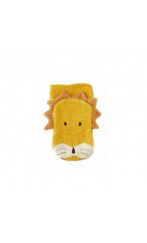 Gant de toilette Marionnette - Coton biologique - LION Enfant - Fürnis - 1 unité