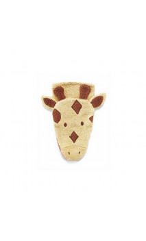 Gant de toilette Marionnette - Coton biologique - GIRAFE Enfant - Fürnis - 1 unité