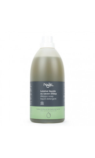 Detergente líquido Natural con jabón de Alepo - Ropa - Sin perfume - Najel - 2 L