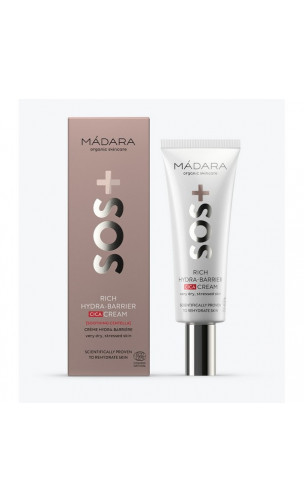 Crème hydratante naturel SOS Hydra-Barrier CICA - MÁDARA - 40 ml.