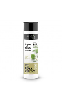 Après-shampoing naturel Revitalisant - Olive & Fleur de oranger - Organic Shop - 280 ml.