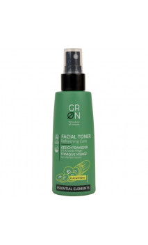 Tónico facial ecológico Refrescante - Pepino - GRN Shades of nature - 75 ml.