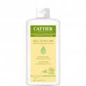 Gel de ducha ecológico REFRESCANTE - Verbena & Citrus - Cattier - 1 l.