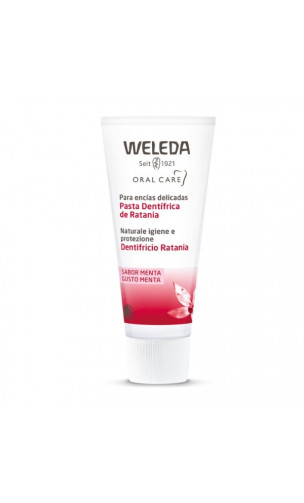 Pâte dentifrice bio Ratanhia - Weleda - 75 ml.