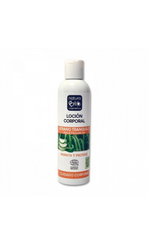 Loción corporal ecológica Verano tranquilo - Aloe & Citronela - NaturaBIO Cosmetics - 250 ml.