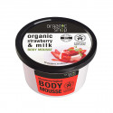 Mousse corporelle naturelle - Yahourt à la fraise - Organic Shop - 250 ml