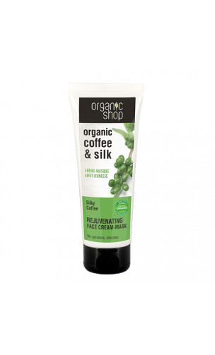 Masque visage naturel Rajeunissant - Café Soyeux - Organic Shop - 75 ml