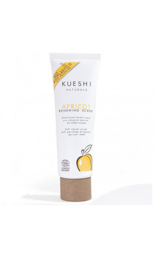Exfoliante facial natural Renovador - Albaricoque - KUESHI - 75 ml.