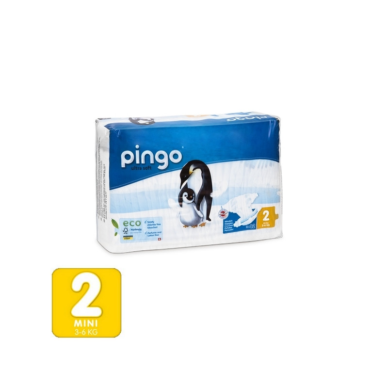 Pingo Pañales Talla 4 Maxi (7-18 Kg)- Caja De 2 X 40 Pañales