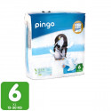 PACK ECO - Pañales ecológicos Talla 3 MIDI 4-9 Kg- 88 unidades - PINGO -  BIOFERTA