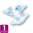 Couche écologique Talle 1 Newborn 2-5 Kg - 1 unité - PINGO