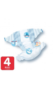 Couche écologique Taille 4 MAXI 7-18 Kg- 1 unité - PINGO