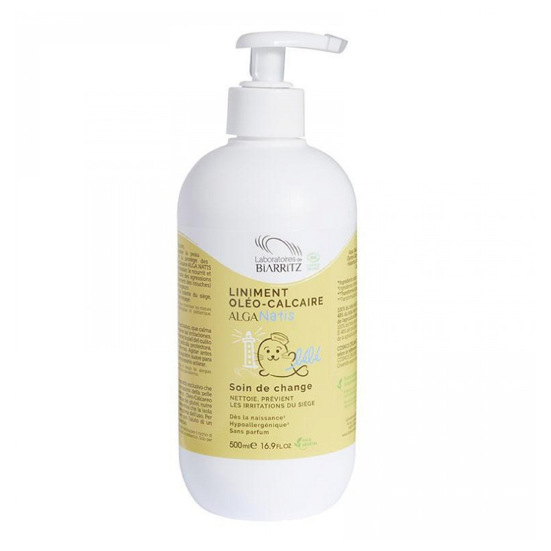 Linimento ecológico Oleo Calcéreo Bebé - Alga Natis - Laboratoires de  Biarritz - 500 ml. - BIOFERTA