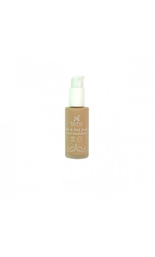 Fond de teint fluide bio 04 Beige doré - BoHo Green Cosmetics - 30 ml.