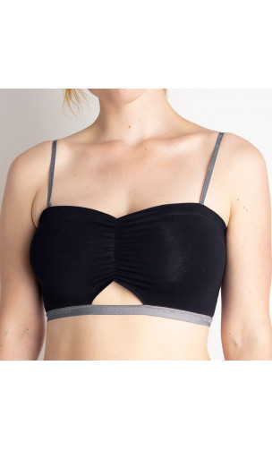 Bandeau Coton BIO GOTS - Classique ESSENCE Gris  -  Cocoro Intim - 1 unité