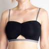 Bandeau Algodón orgánico GOTS - Clásica ESSENCE Gris - Cocoro Intim - 1 unidad