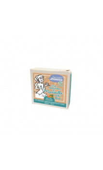 Savon de Marseille bio Melon & Menthe - Secrets de Provence - 100 g.