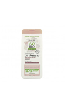 Gel de ducha cremoso ecológico Sin Sulfatos Leche de burra - SO'BiO étic - 650 ml.