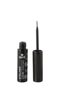 Eyeliner liquide BIO MARRON Satiné - Avril - 3,5 ml.