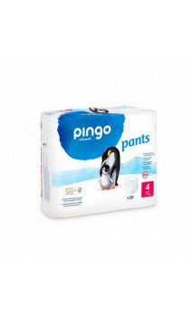 Pañales-Braguitas Ecológicos Talla 4 (Paquete de 30) 7-18 kg - PINGO