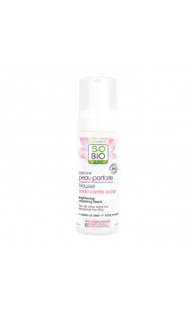 Mousse nettoyante BIO Éclat - Pour une peau parfaite - SO'BiO étic - 150 ml.