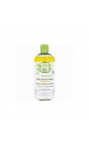Agua micelar bio - Bifásica Pur Bamboo - So'Bio étic - 500 ml