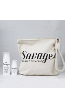 Peau Sèche et Contour des yeux - Soin anti-âge - Pack cadeau bio de Savages