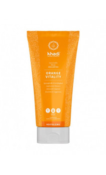 Mini Shampoing naturel Elixir Ayurvédique "Orange Vitality" - Khadi - 30 ml.