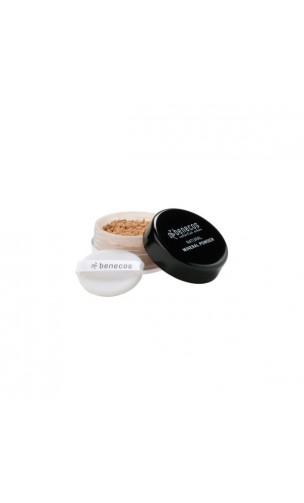 Poudre libre minérale bio Medium Beige - Benecos - 10 gr. 