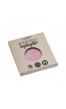 Recarga Polvos Compactos ecológicos Iluminadores ROSA 02 - PuroBIO - 9 gr.