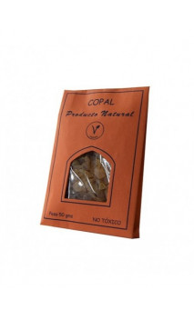 Resina aromática natural - Copal - Sin tóxicos - Auroshika - 50 gr