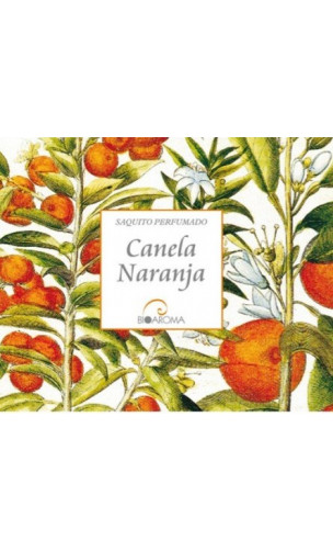 Sachet parfumé naturel - Cannelle & orange - Bioaroma