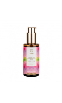 Aceite ecológico Rosa - Regenerante - Khadi - 100 ml.