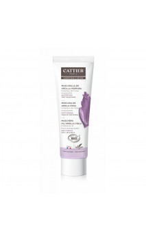 Masque Bio à l'argile violette - Éclat - Cattier - 100 ml